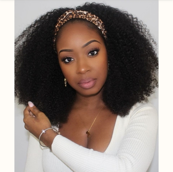 HERGIVENHAIR 3B/3C Curly Headband Wig 16 - Picture 3 of 9